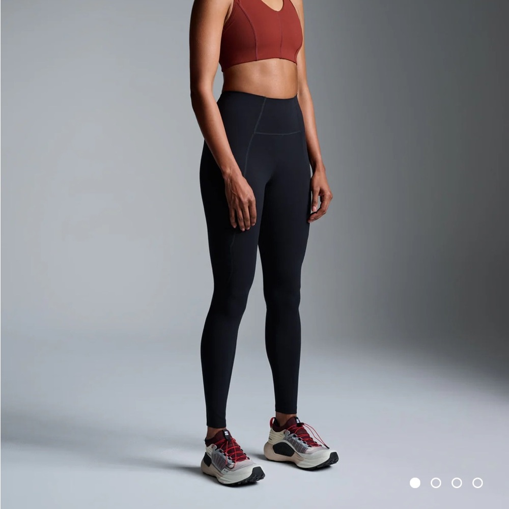 {LNDR} black full length high rise lightweight leggings